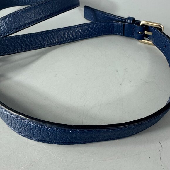 Kate Spade New York Blue Leather Adjustable Strap - Picture 6 of 10
